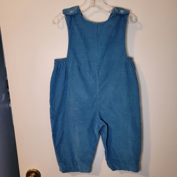 Humpty Dumpty Smocked Overalls - Picture 3 of 4